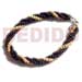 Coco Bracelets Twisted 2-3mm Coco Pokalet Black/bleached Combi