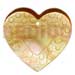 Coco Pendants 45mm Heart Mop W/ Droplets Design
