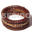 Agsam Jewelry Ethnic Native Agsam Necklace Bracelets Vine Jewelry Rings Philippines Wet and Wear 6 Liner Agsam W/ Design