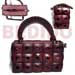 Native Bags Reddish Brown Square Coco W/ Inner Lining