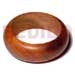 Wooden Bangles Bayong Rounded Wood Bangle / Ht= 1 Inch / 65mm Inner Diameter / 82mm Outer Diameter