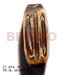 Bone Horn Beads Components Natural Bone Tube W/ Groove 19mmx8mm / 21 Pcs. In 16in. Strand