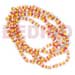 Coco Bracelets 5 Rows 2-3m Coco Pklt Orange Tones Elastic