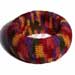 Shell Bracelets Nat. Wood Bangle In Multicolored Crochet Ht=38mm Thickness=10mm Inner Diameter=65mm