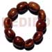 Shell Bracelets Elastic 9 Pcs. Rubber Seeds