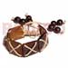 Wooden Bracelets 20mmx20mm Blacktab Squares In Crisscross Wax Word W/ Wood Beads