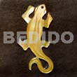 Shell Carvings Hand Carved Shell Pendants MOP Black Lip Hammer Shell Brown Lip Black Tab Philippines Lizard Carving Mop 45mm