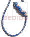 Coco Beads Splashing 4-5mm Coco Pklt. Blue W/ Splashing