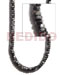 Coco Beads Splashing 4-5mm Coco Pklt. Black W/ Splashing