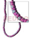 Coco Beads Splashing 4-5mm Coco Pklt. Lavender Pink W/ Splashing