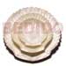 Gifts and Decorative Items Capiz King Scallop Shell W/out Brass / 3pc Set