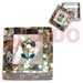 Gifts and Decorative Items Stainless Square Metal Casing W/ Inlaid Blocking Paua Abalone Shell,troca / Flower Design From Asstd. Shells