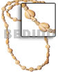 Hawaiian Polynesian Leis Philippine made Shell Beads Kukui Shell Lumbang Seeds Hawaii Tahitian Face To Face/double Nassa Length =35 In.