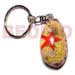 KeyChains Key Chains Sigay W/ Laminated Seahells / Can Be Personalized W/ Text Inside