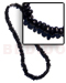 Bone Horn  Necklaces Black Carabao Horn Nuggets