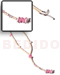 Seeds  Necklaces Y Necklace 2-3 Coco Bleach Pokalet W/ White Rose/pink Buri Seed Nuggets/pink Crystal Beads