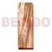 Bone Horn Pendants 40mmx15mm Brownlip W/ Resin Backing