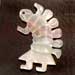 Carved Pendants Mop Centipede 45mm