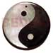 Shell Pendants Yin Yang Blacktab And Hammershell 40 Mm