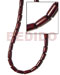 Seeds Beads Buri Tube - Maroon