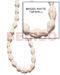 Shell Beads Strands Components Nassa White Topdrill /32 In.
