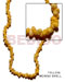 Shell Beads Strands Components Yellow Mongo Shell