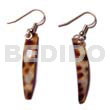 Shell Earrings Cowrie Stick Dangling Earrings