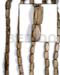 Wood Beads Wooden Components Jewelry Greywood Diamond Cut 10x20mm