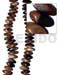 Wood Beads Wooden Components Jewelry Tiger Camagong Slidecut 8mmx5mmx22mm